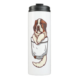 Pocket St Bernard Puppy  Thermal Tumbler
