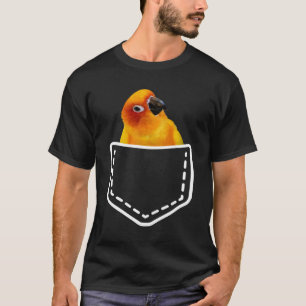 Pocket Sun Conure Apparel For Sun Conure Parrot Bi T-Shirt