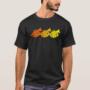 Pocket Trumpet brass musician brass enthusiast T-Shirt