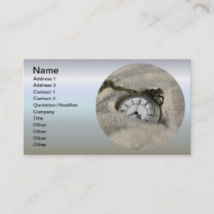 Pocket Watch - The Sands of Time Business Card