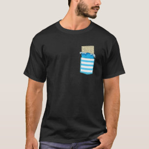 Pocket White Chocolate Bar Lover Funny Chocolate T-Shirt