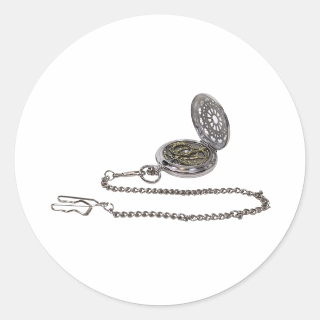 PocketAstrolabe111809 copy Classic Round Sticker (Front)