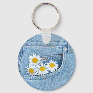 Pocketful of daisies key ring