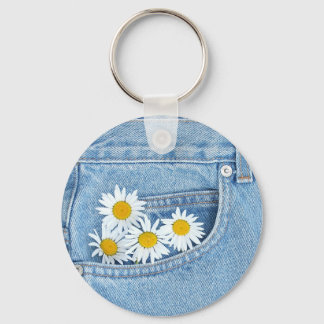 Pocketful of daisies key ring