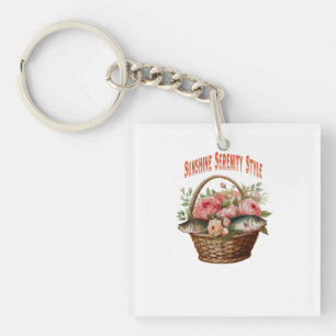 🌸 Pocketful of Summer Bliss 🐠 Key Ring