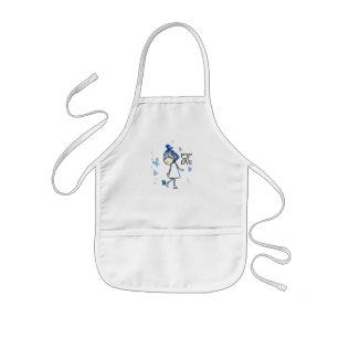 Pockets full of Love - butterfly Apron (A04)