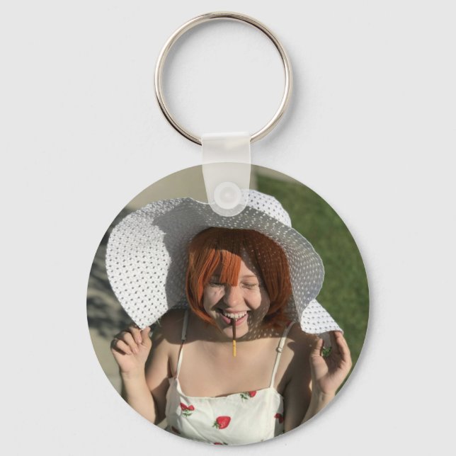 Pocky Game with Rin Key Ring (Front)