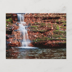 Pocono Cascade Waterfall Postcard