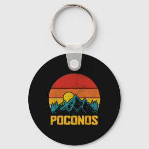 Pocono Mountains Poconos Pennsylvania Hiking Vinta Key Ring