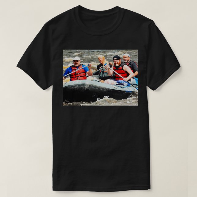 Pocono Whitewater Adventure rafting adventure Clas T-Shirt (Design Front)