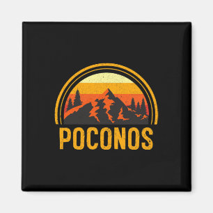 Poconos Pennsylvania Pa Mountains Hiking Souvenir Magnet