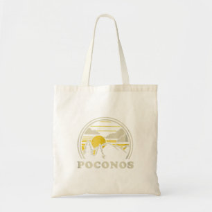 Poconos Pennsylvania PA T Shirt Vintage Hiking Mou Tote Bag