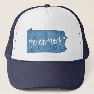 Poconos, Pennsylvania Trucker Hat