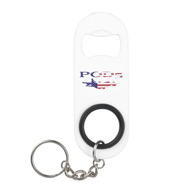 POD5 Bottle Opener Keychain (Front)