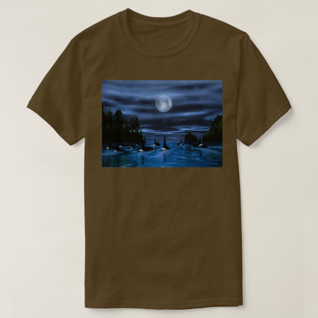 Pod of Orca T-Shirt (Design Front)