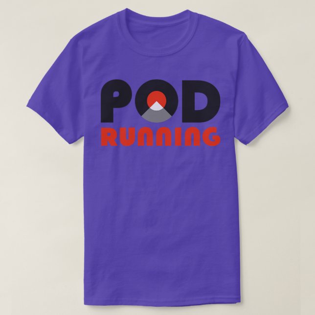 Pod Running T-Shirt (Design Front)