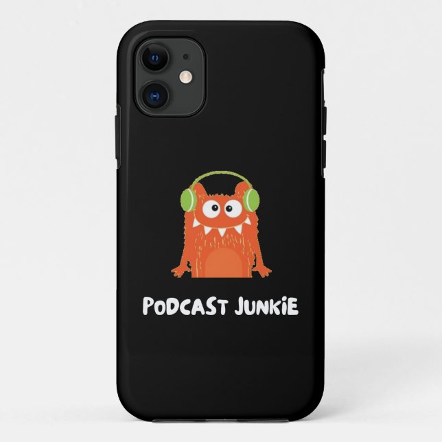 Podcast junkie Case-Mate iPhone case (Back)