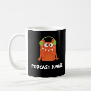 Podcast junkie coffee mug