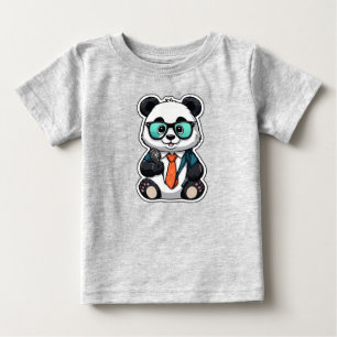 Podcast Panda – The Coolest Host in Bamboo! Baby T-Shirt