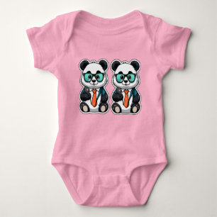 Podcast Panda - The Coolest Host in the Bamboo Biz Baby Bodysuit