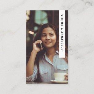 Podcasting & Hosting Photo QR Code Business Card