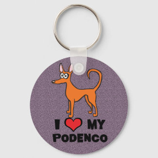 Podendo cartoon key ring
