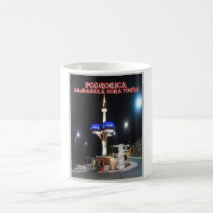 Podgorica - Dajbabska Gora Tower - Montenegro - Coffee Mug