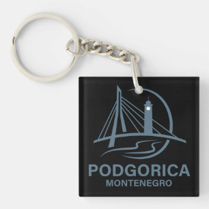 Podgorica Montenegro Europe Key Ring