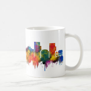 Podgorica Montenegro Skyline Coffee Mug