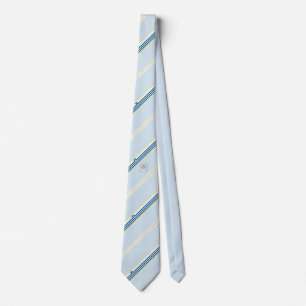 Podgorica stripes flag tie