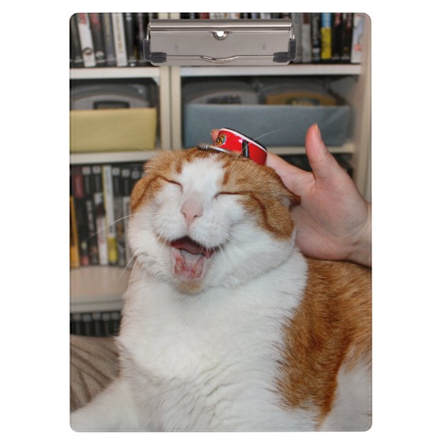 Podgy Scarlet Clipboard (Front)