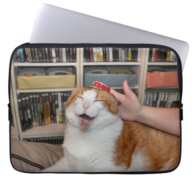 Podgy Scarlett Laptop Sleeve (Front)