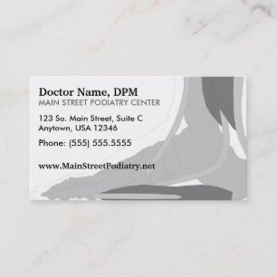 Podiatrist / Appointment Card
