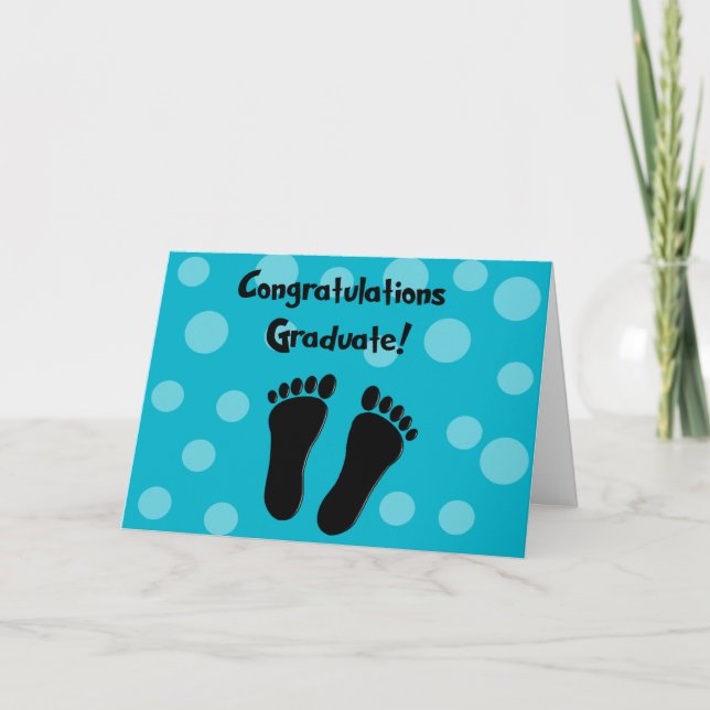 Podiatrist Graduation Card (Front)