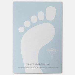Podiatrist Personalised Name Post-it Notes