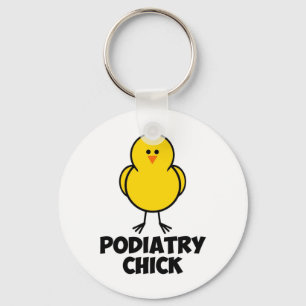 Podiatry Chick Key Ring