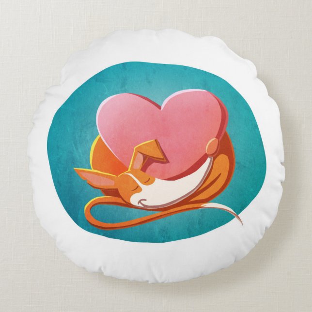 podium round cushion (Front)