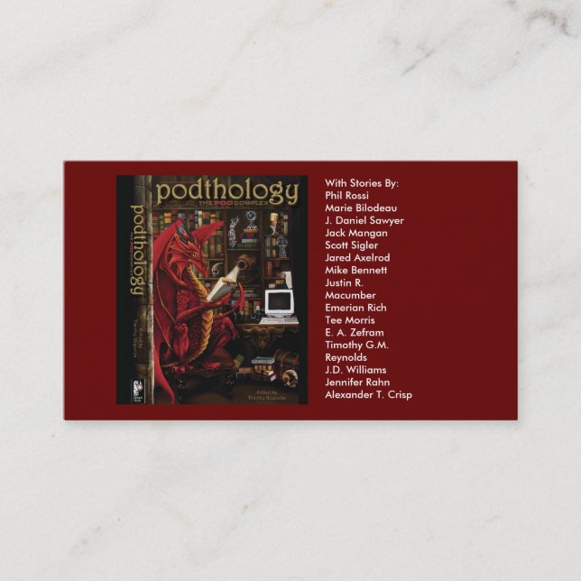 Podthology Business Cards (Front)