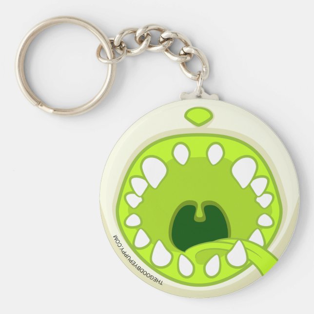 Poe ARF! Face Keychain (Front)