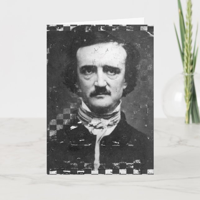 Poe, Birthday Card (Front)