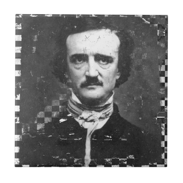 Poe Ceramic Tile (Front)