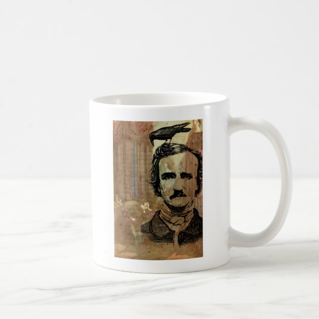 Poe Collage Coffee Mug (Right)
