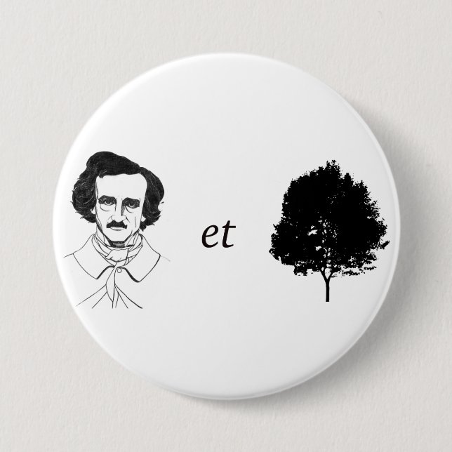 Poe-et-Tree Button (Front)
