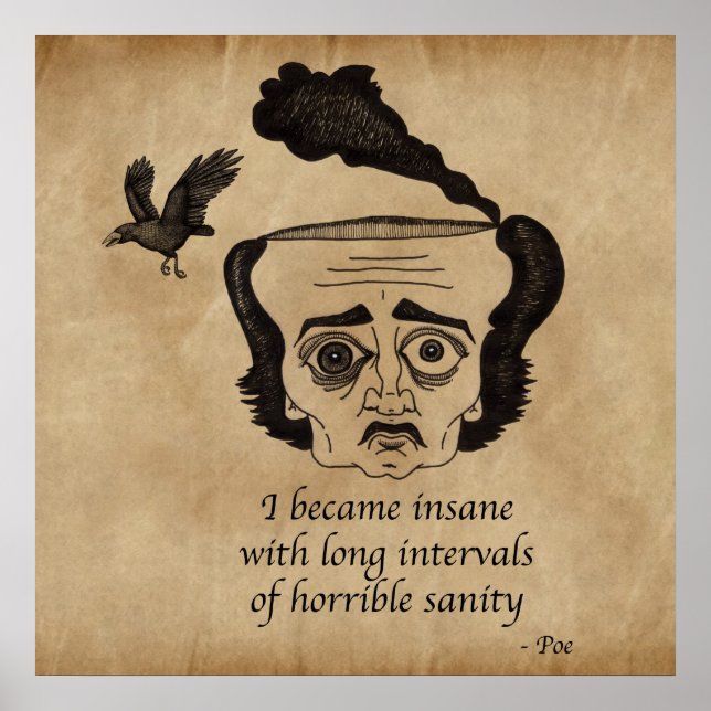 Poe insane poster (Front)