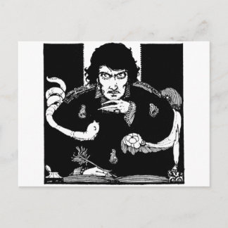 Poe Portrait Postcard