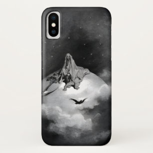 Poe Raven Illustration by Gustave Dore Case-Mate iPhone Case