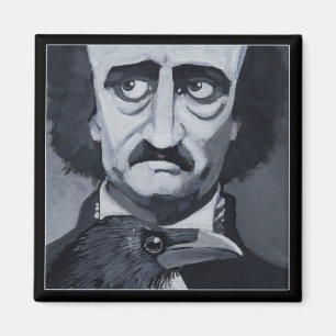 Poe Raven Magnet