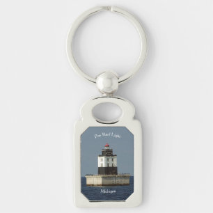 Poe Reef Light metal key chain