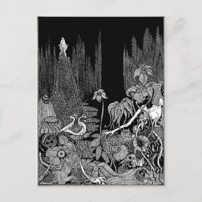 Poe’s Tales of Mystery and Imagination Postcard (Front)