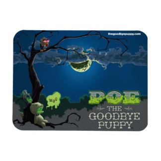 Poe the Goodbye Puppy Magnet